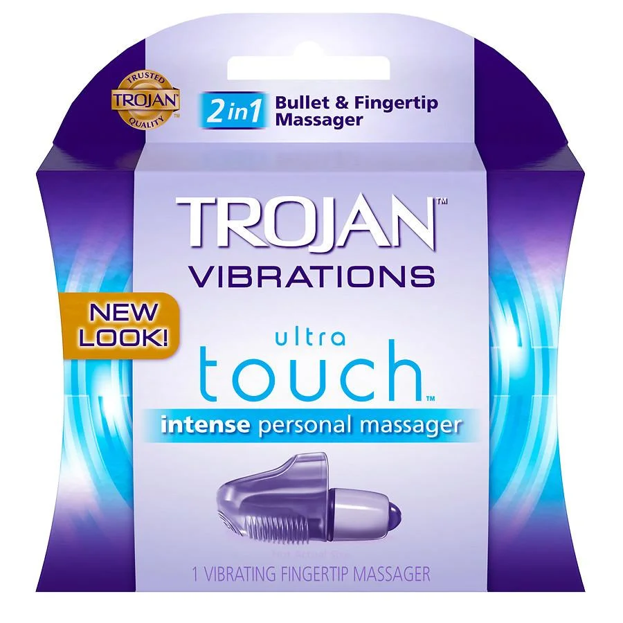 „Trojan Vibrations Ultra touch“ - intensyvus asmeninis masažuoklis