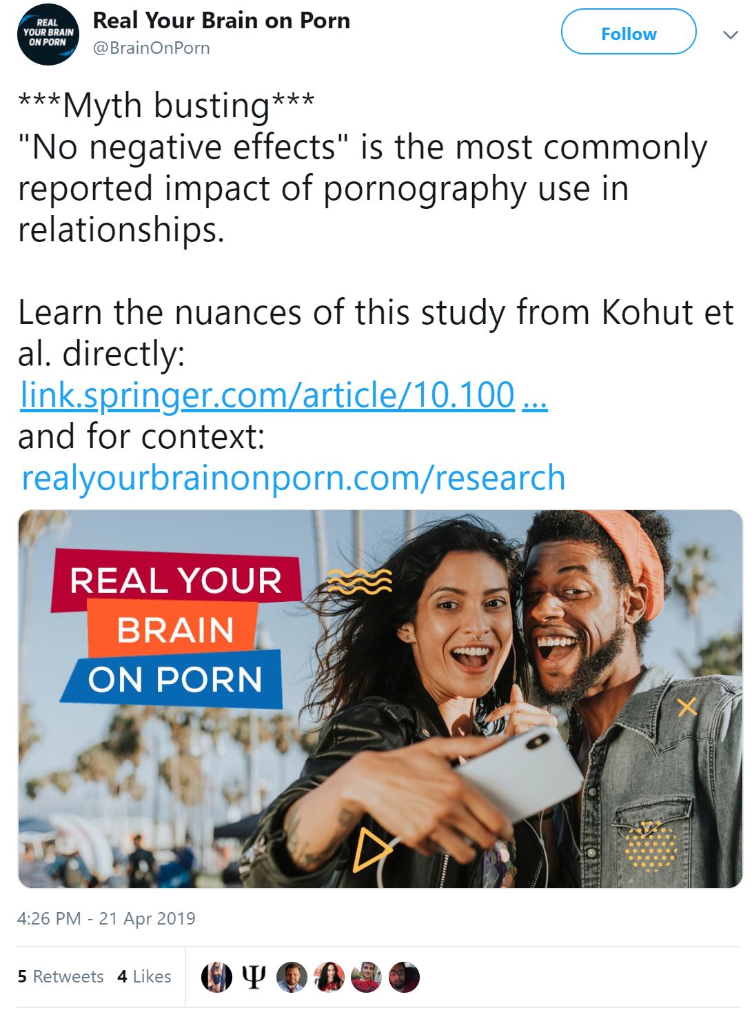 Porn Science Deniers Alliance (AKA Foto