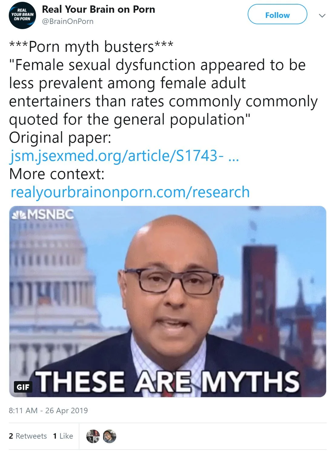 Porn Science Deniers Alliance (AKA: RealYourBrainOnPorn.com and  ScienceOfArousal.com)